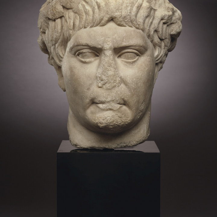 Head of the Emperor Trajan image
