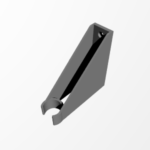 Wall mount for Black&Decker STC1840EPC Grass Trimmer by djedje_zr7, Download free STL model