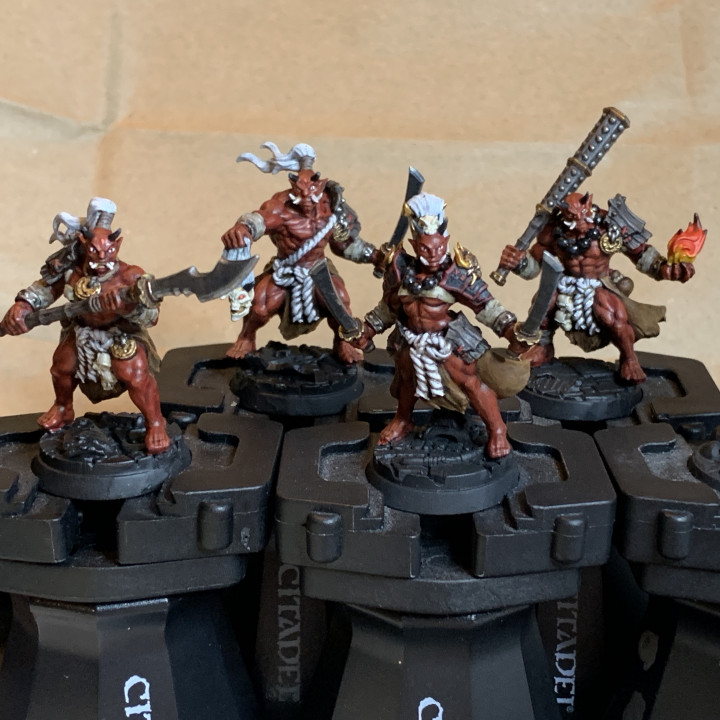 3D Print of Oni Clan (presupported) by SporeBoarCorps