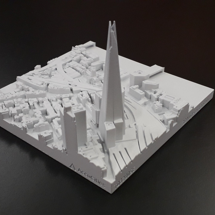 Accurate & Detailed 3D London city model image