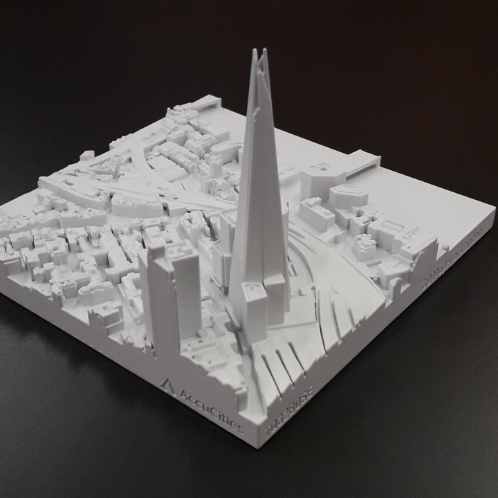 3D Printable Accurate & Detailed 3D London City Model By AccuCities 3D ...