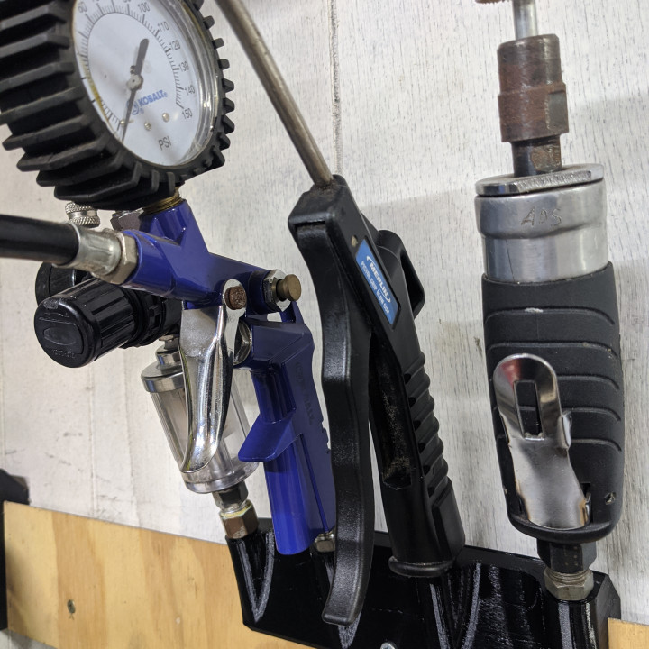 3D Printable Air Tool Hanger by Aaron S.