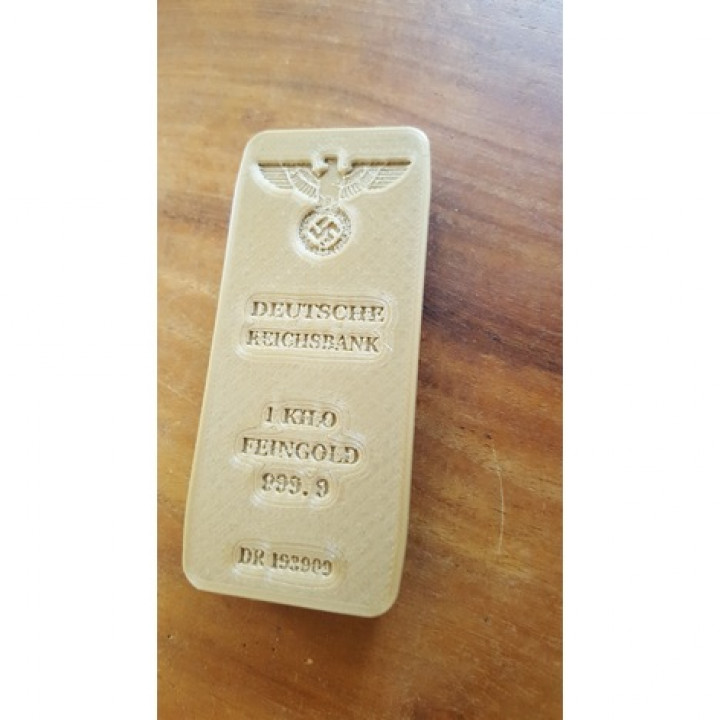 nazi gold bar (historically accurate) image