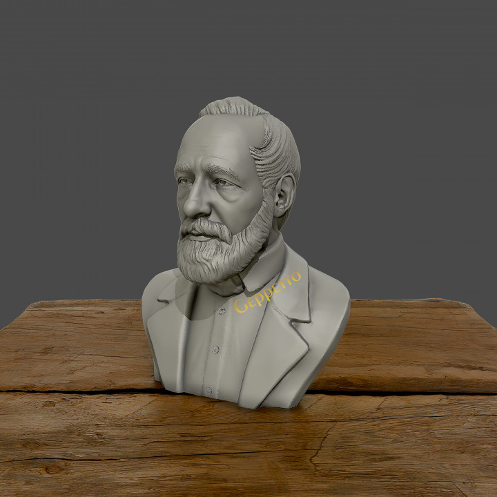 Carl Zeiss Bust 3D printable image