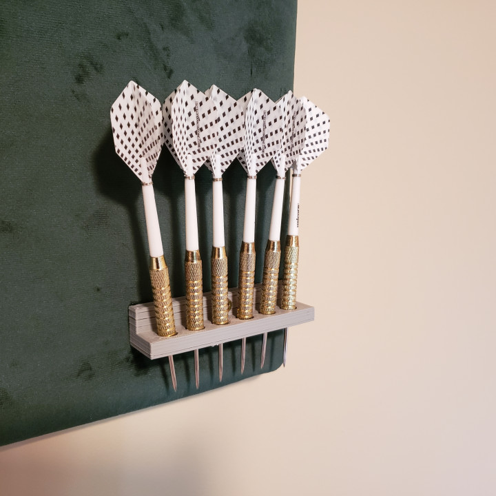 3D Printable Dart Holder by David