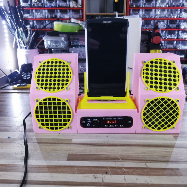 3D printed mini stereo system image
