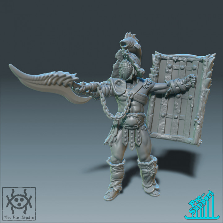 Gladiator of the Depths, Murmillo image
