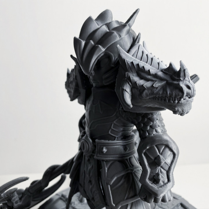 3D Printable Dragon Knight by Alexandru Coman