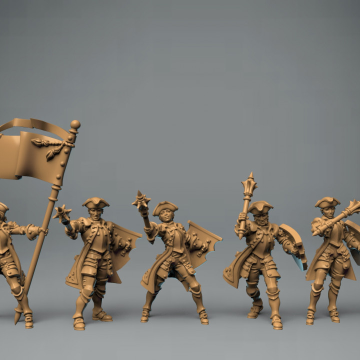 Line soldiers group 1 image