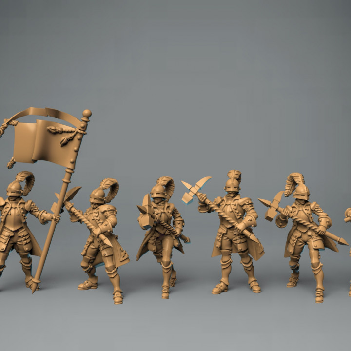 Line soldiers group 2 image