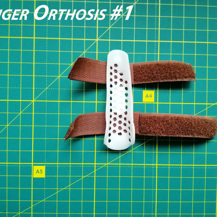 Finger orthosis image