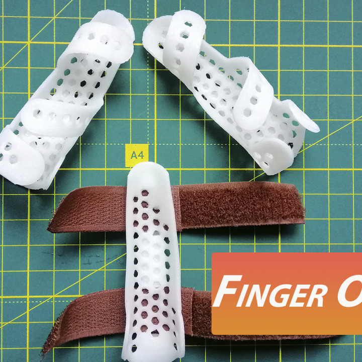 Finger orthosis image