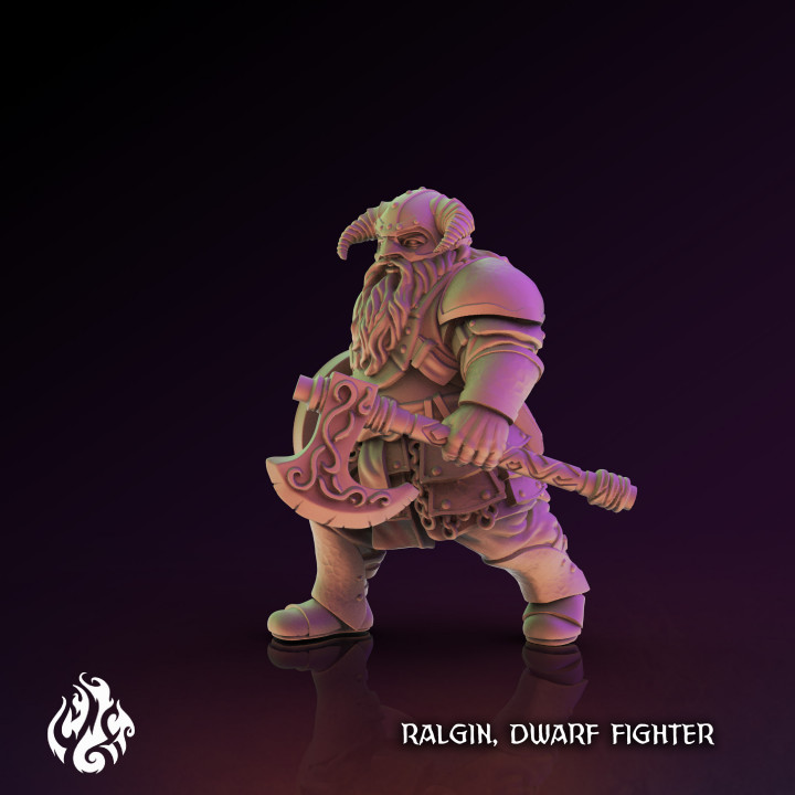 Ralgin, Dwarf Fighter image
