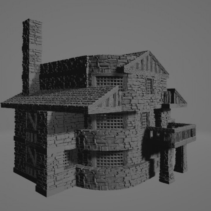 Strange Medieval House image