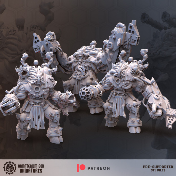 Scavenger destroyers Set (3 models) image