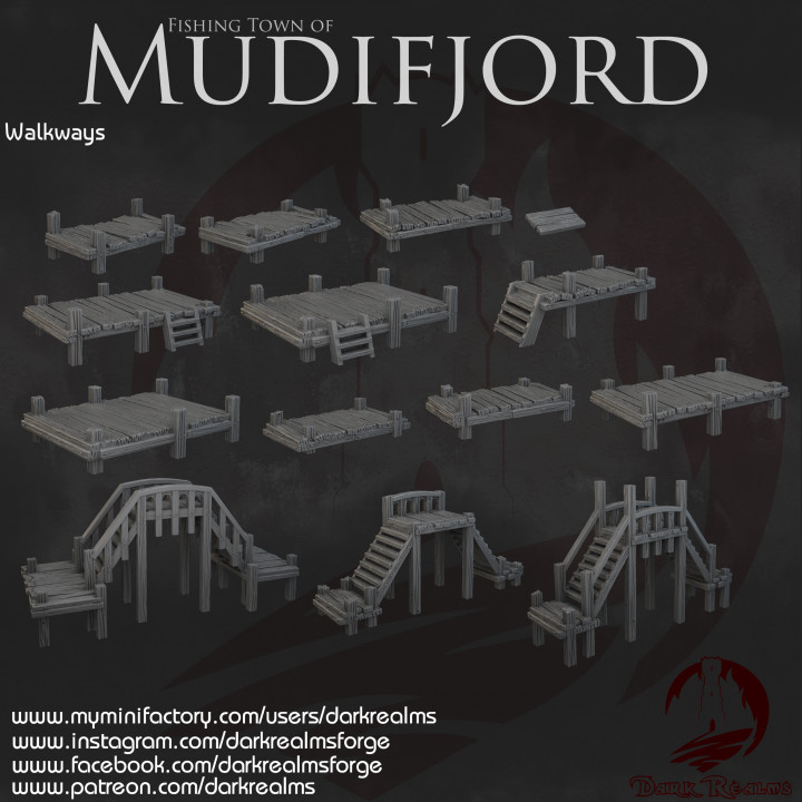 Dark Realms - Mudifjord - Walkways