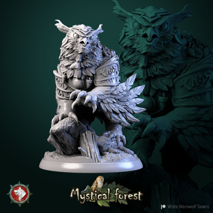 Owlbear pre-supported image