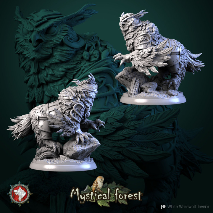 Owlbear pre-supported image