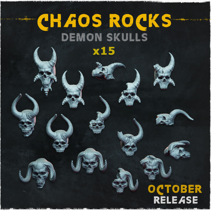 Demon Skulls - Chaos Rocks (October Release)