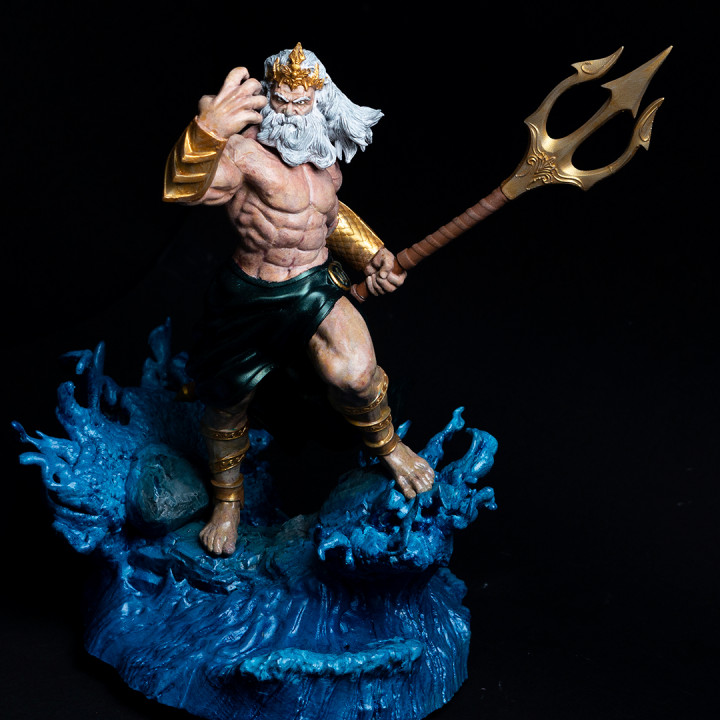 Poseidon, God of the Sea image