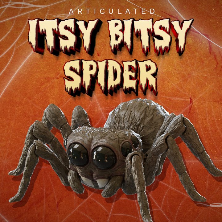 Articulated Itsy Bitsy Spider image