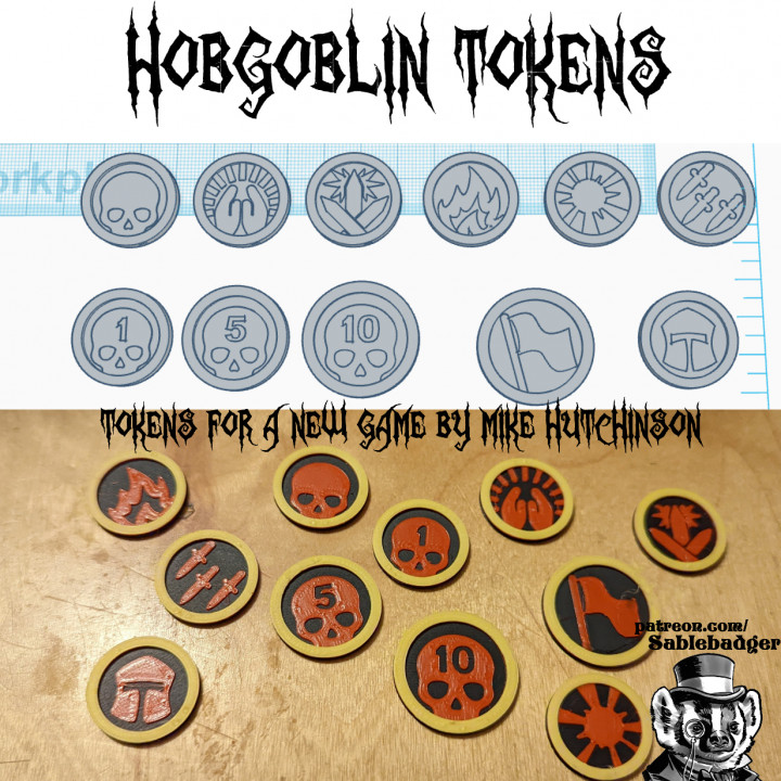 Game Token Project - Hobgoblin Tokens image