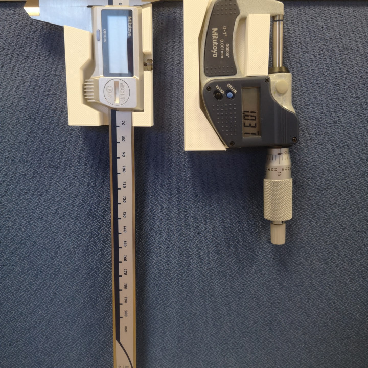 Mitutoyo Micrometer work desk holder for work desk bracket system image