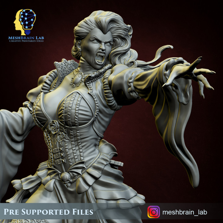 Vampire Countess - 35mm & 75mm Scale image