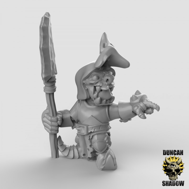 Goblins in Heavy Armour with Spears (pre supported)