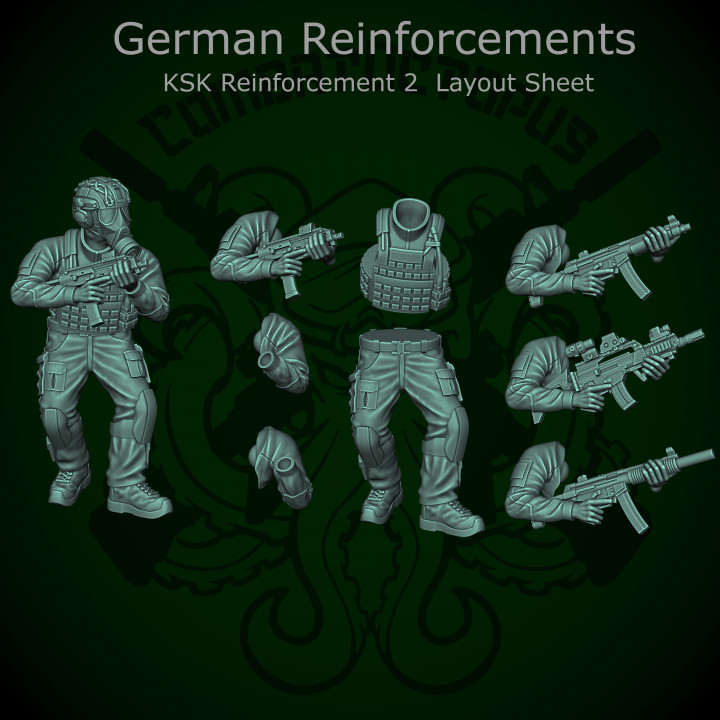 Patreon pack 15 - September 2022 - German Reinforcements image