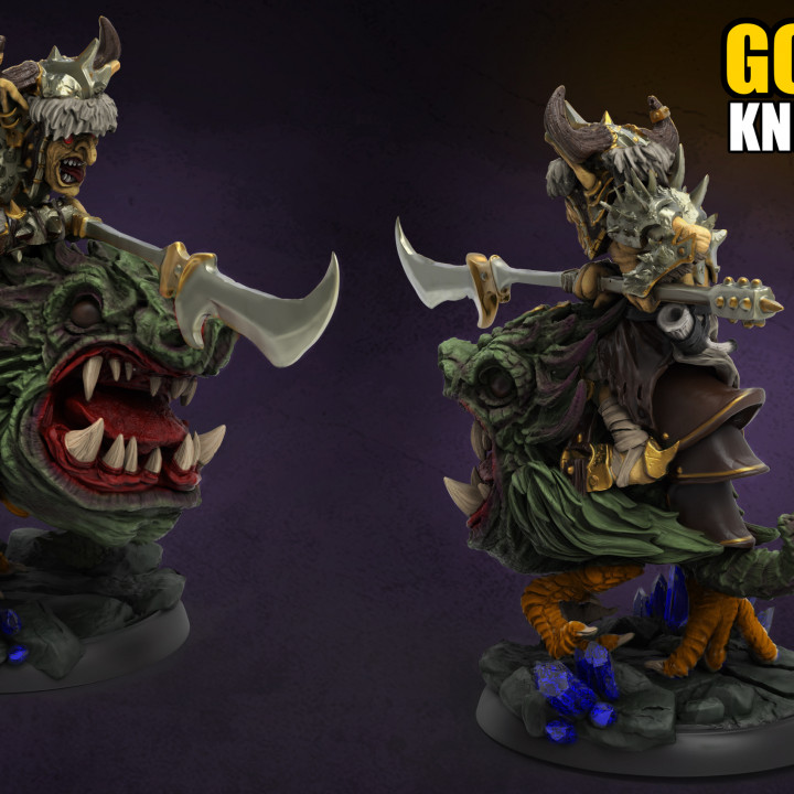 CHARACTERS SET - MINE WAR - PART 1 - GOBLIN KNIGHTS image