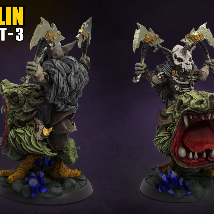 CHARACTERS SET - MINE WAR - PART 1 - GOBLIN KNIGHTS image